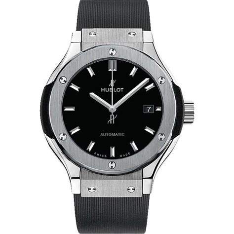 Hublot 565.NX.1171.RX Men's Classic Fusion Rubber Black Dial .